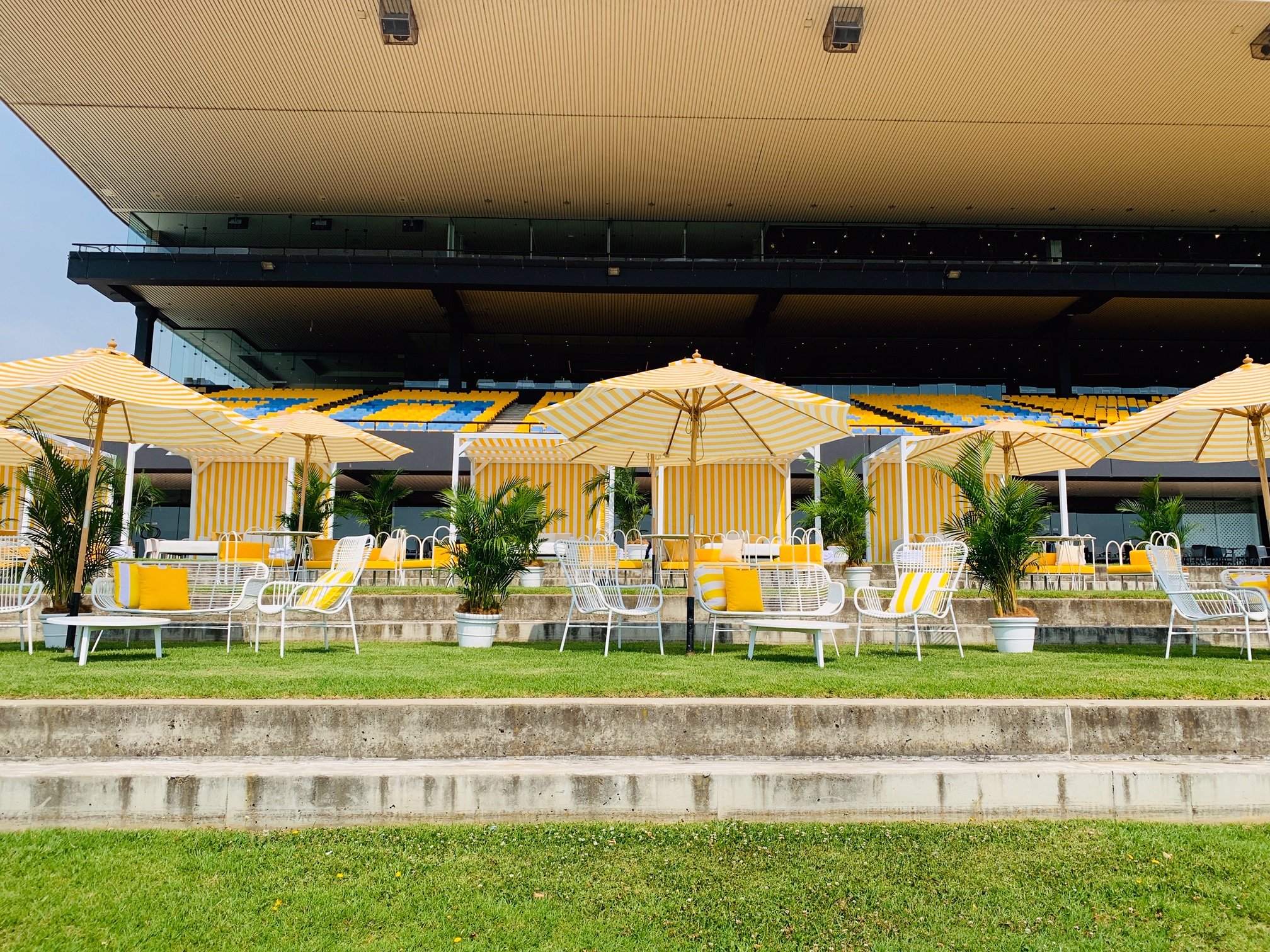 sun control-Docril Designs-Melbourne Cup activation by Outdoor Blinds & Awnings-05-1